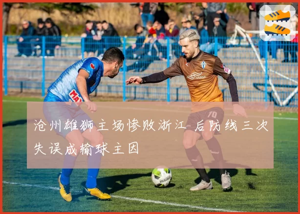 沧州雄狮主场惨败浙江 后防线三次失误成输球主因